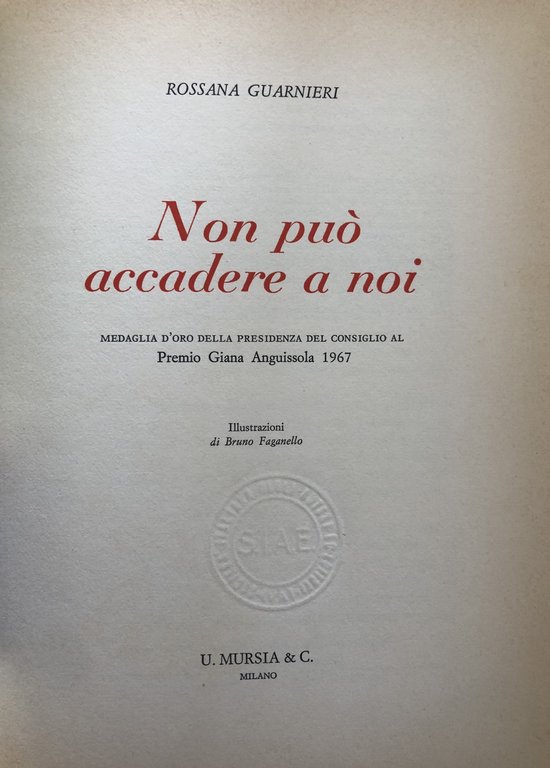 Non puo' accadere a noi