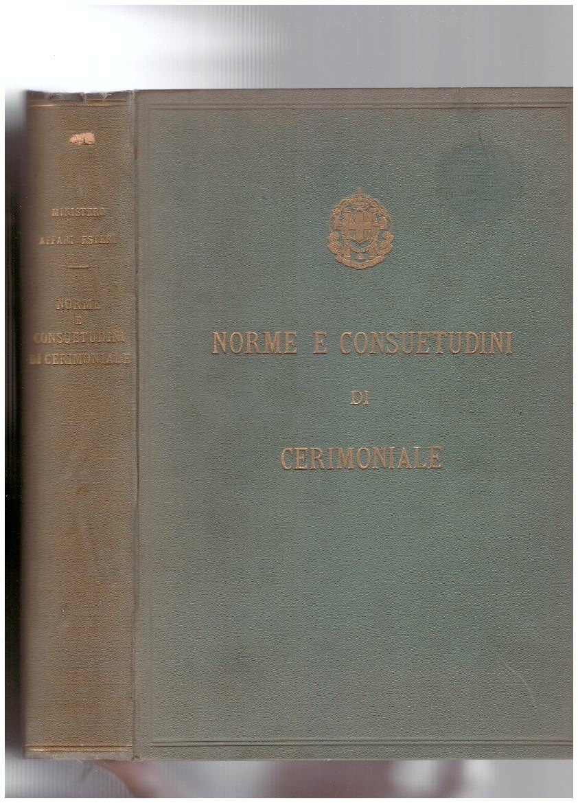 Norme e consuetudini di cerimoniale