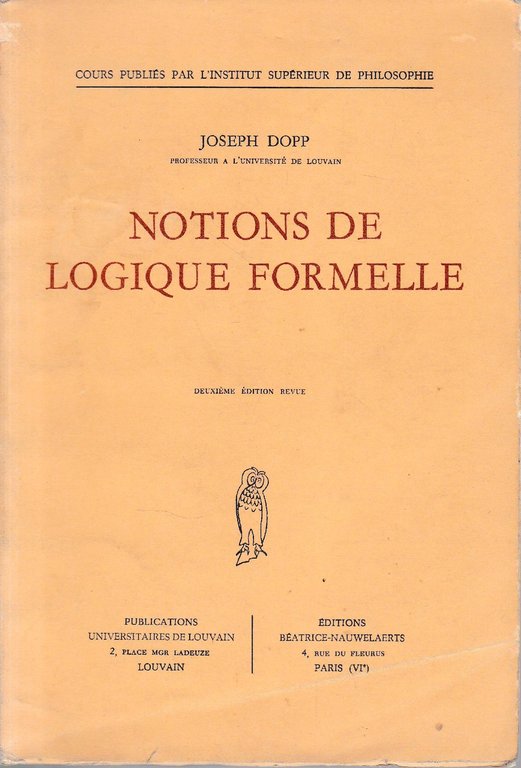 Notions de logique formelle