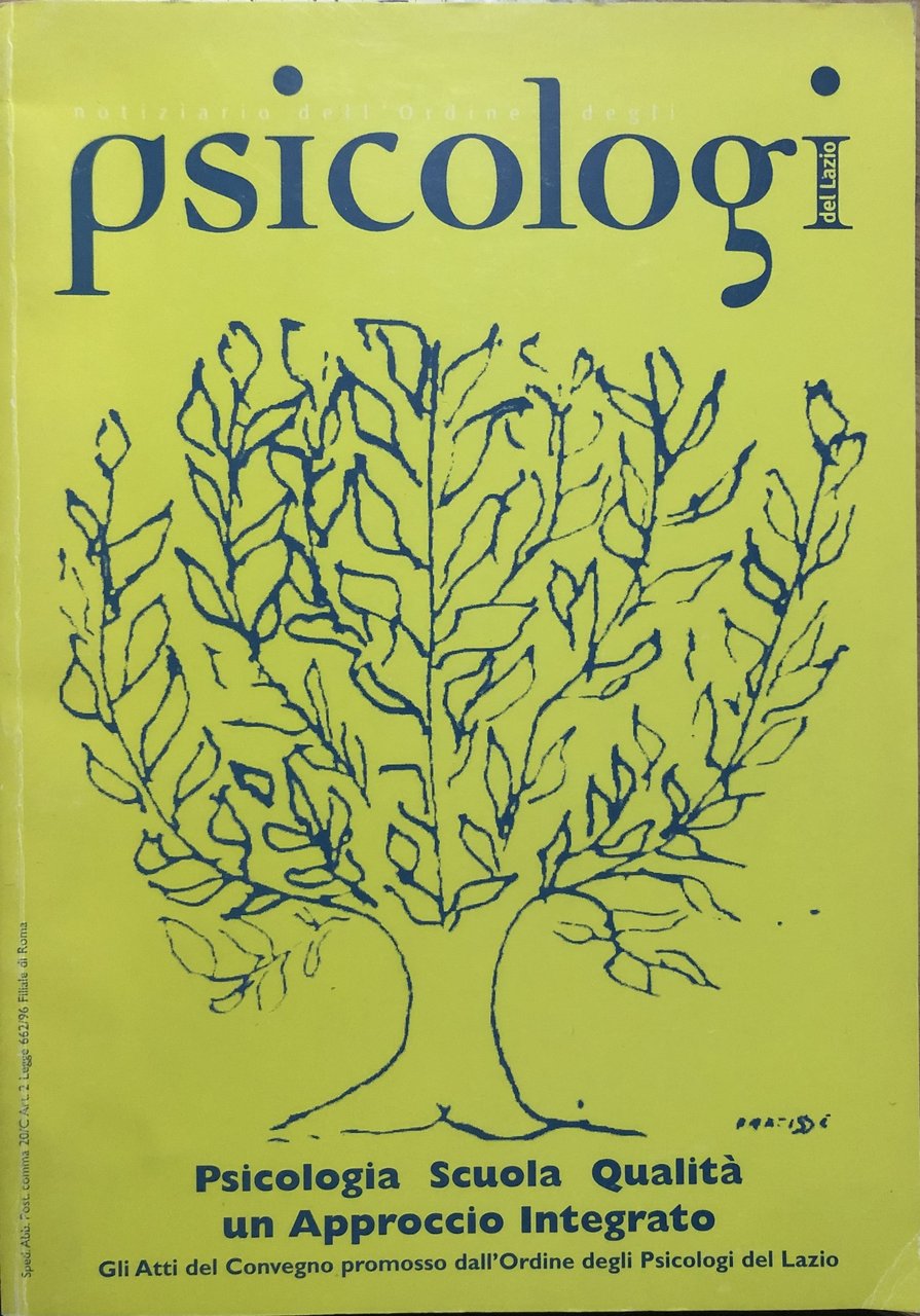 Notiziario dell'Ordine degli psicologi del Lazio. n.4