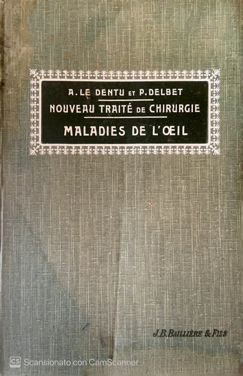 Nouveau traité de chirurgie maladies de l' oeil | Immagine Gallery 2