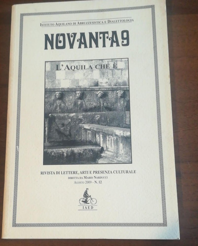 NOVANTA 9 L'AQUILA CHE E
