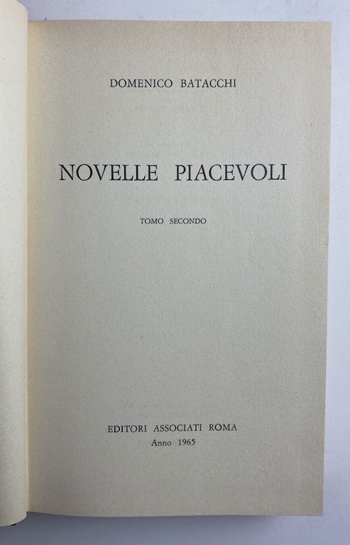Novelle piacevoli. Tomo secondo | Immagine Gallery 2