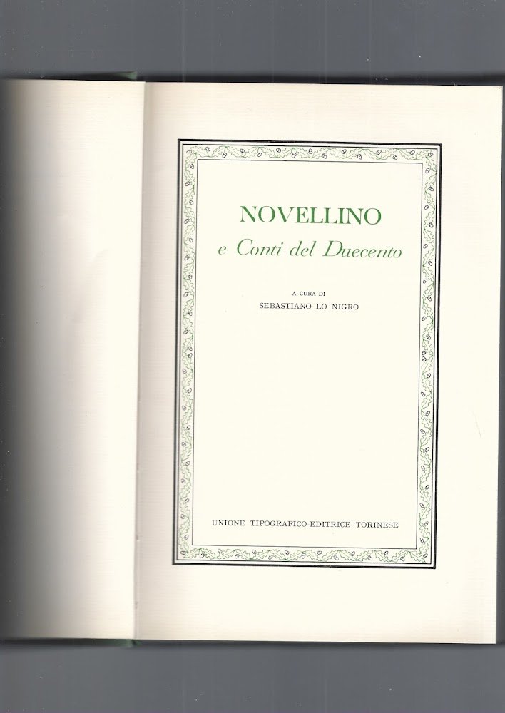 NOVELLINO E CONTI DEL 200 | Immagine principale