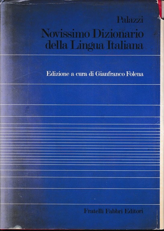 Novissimo Dizionario della Lingua Italiana.