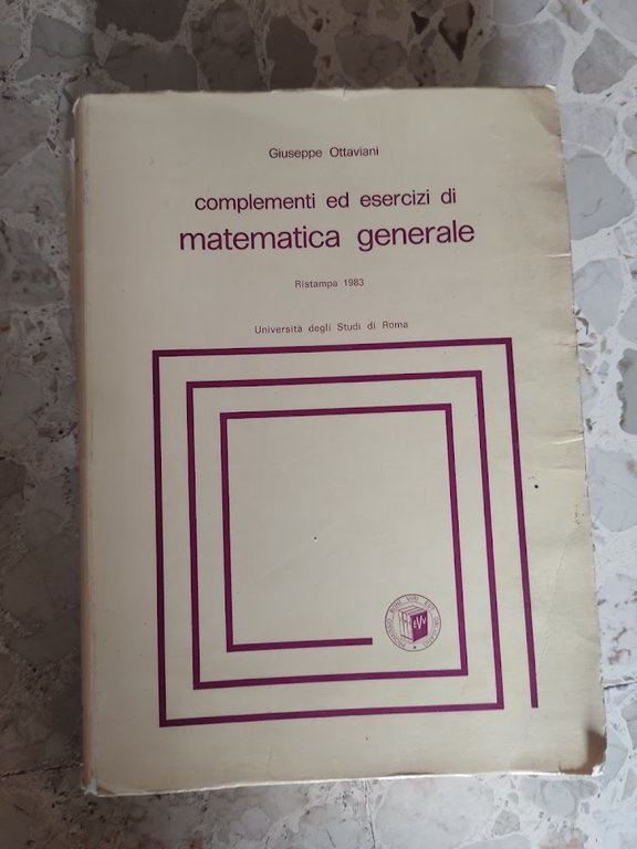 Nozioni propedeutiche al corso di matematica generale