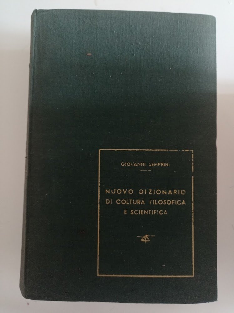 Nuovo dizionario di coltura filosofica e scientifica | Immagine principale