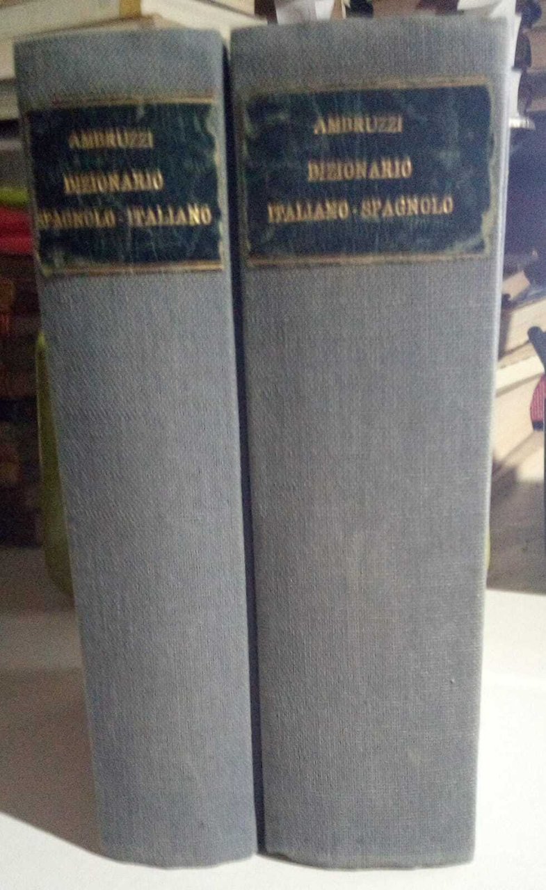 NUOVO DIZIONARIO SPAGNOLO ITALIANO E ITALIANO SPAGNOLO. Volume I : … | Immagine principale