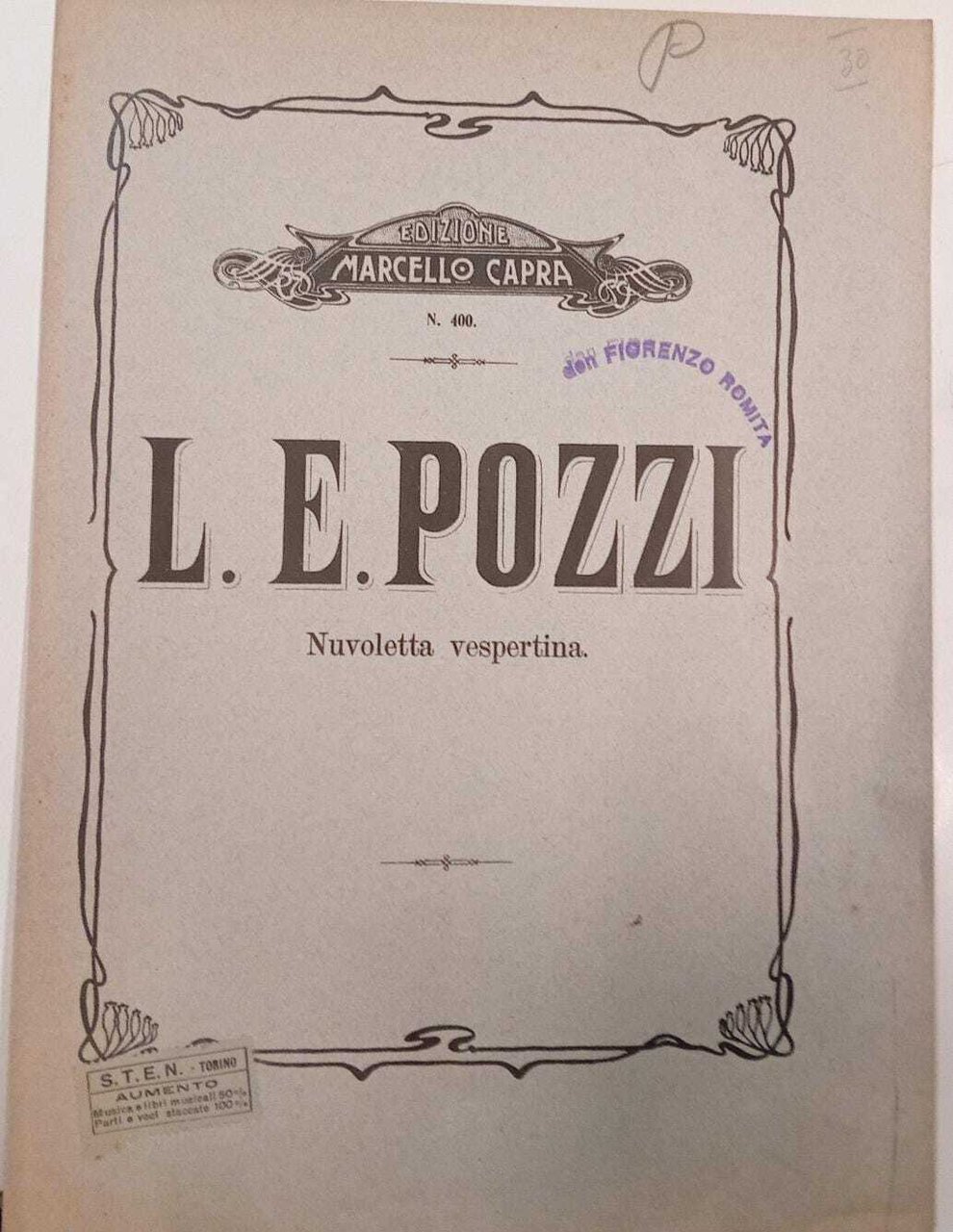 Nuvoletta vespertina