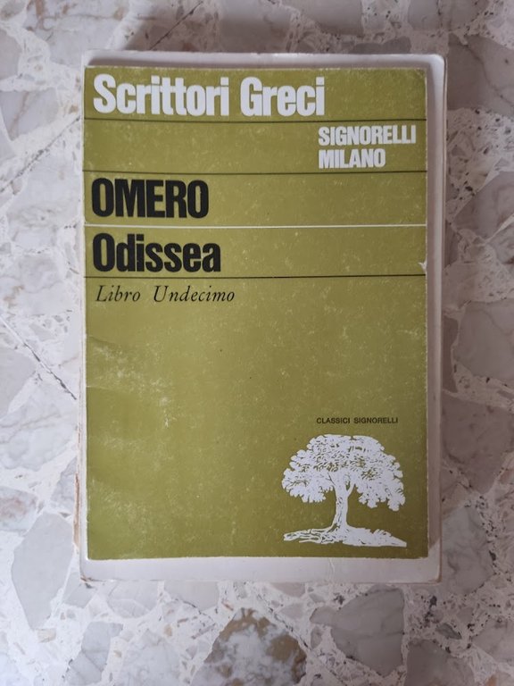 Odissea. Libro undicesimo