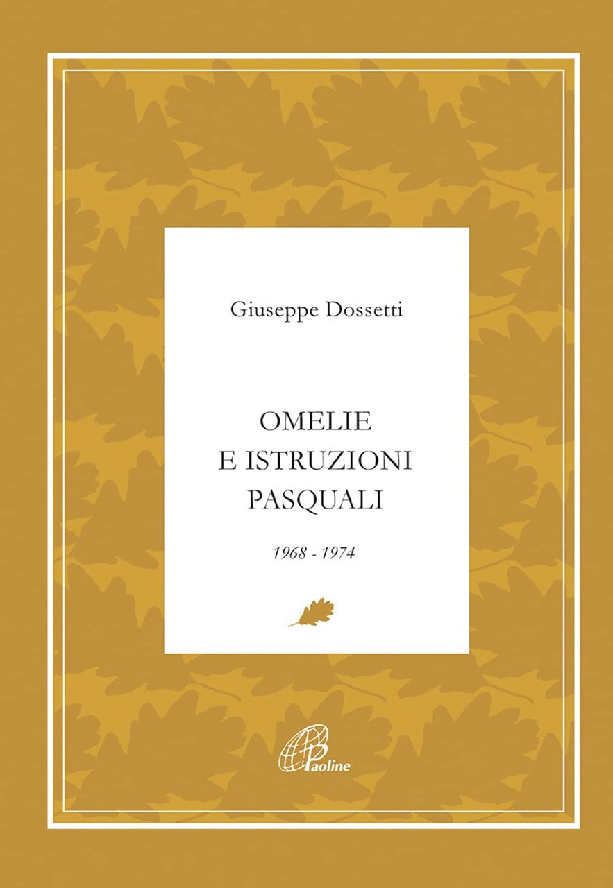 Omelie e istruzioni pasquali 1968-1974 | Immagine principale