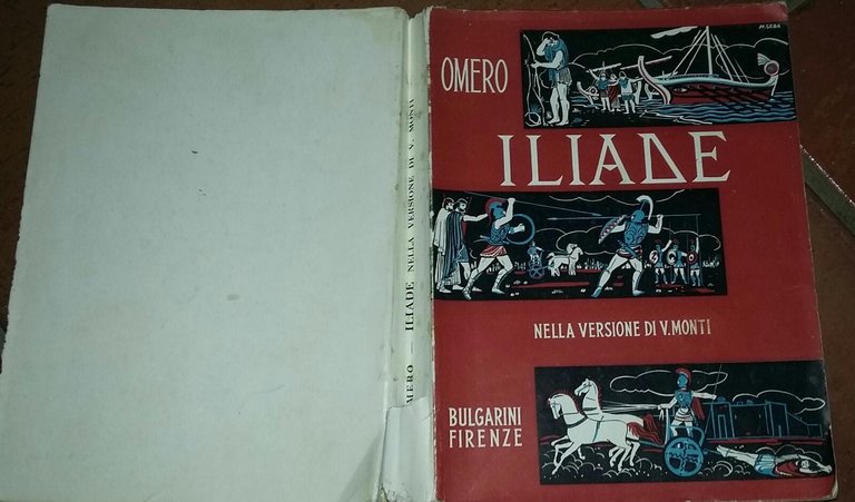 Omero Iliade nella versione di V. Monti