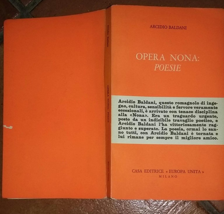 Opera Nona:Poesie