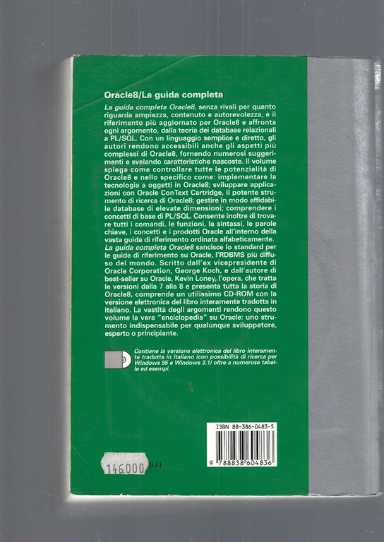 Oracle 8. Guida completa. Con CD-ROM | Immagine Gallery 2