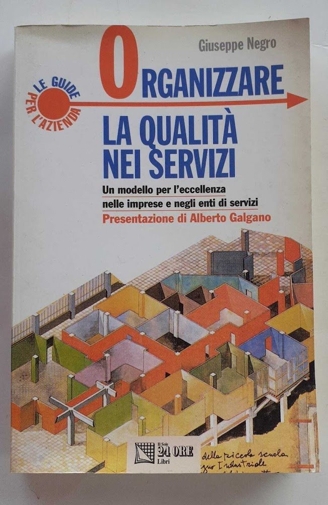 Organizzare la qualità nei servizi. Un modello per l'eccellenza nelle … | Immagine principale