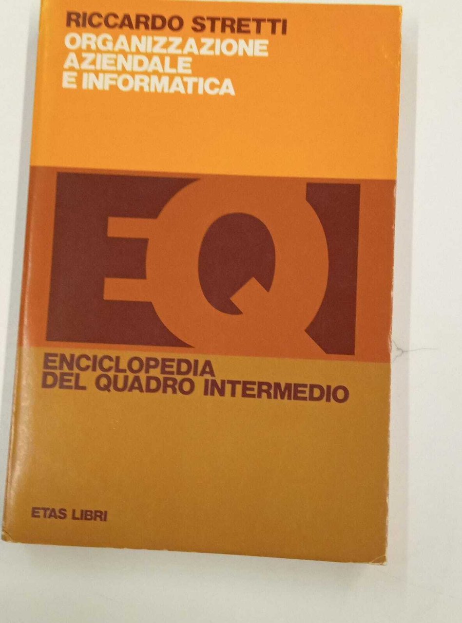 Organizzazione aziendale e informatica
