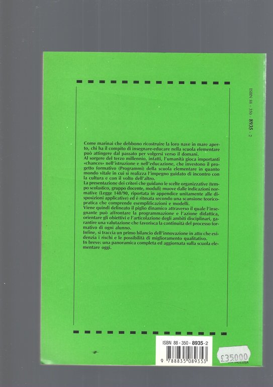 Organizzazione e programmazione nella scuola elementare