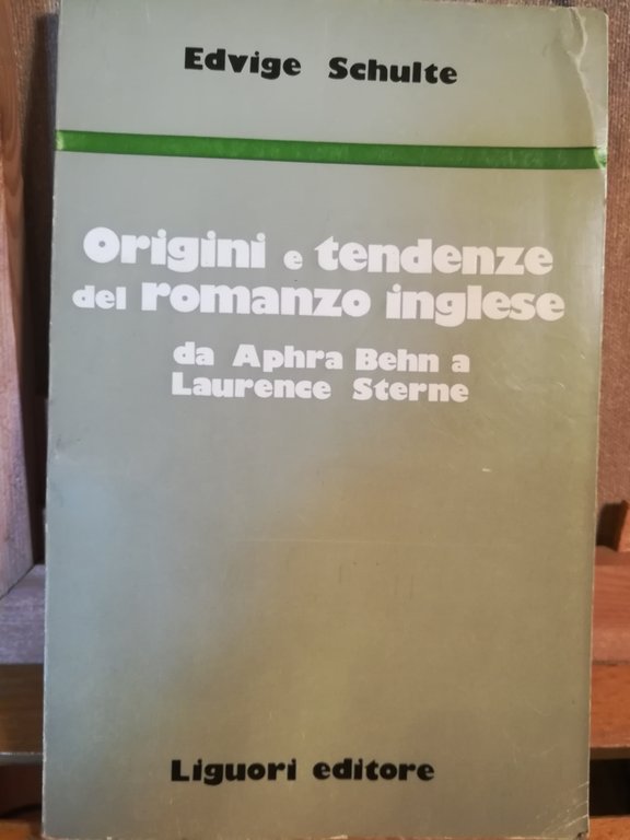 Origini e tendenze del romanzo inglese da Aphra Behn a …