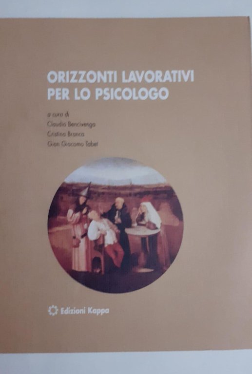 Orizzonti lavorativi per lo psicologo