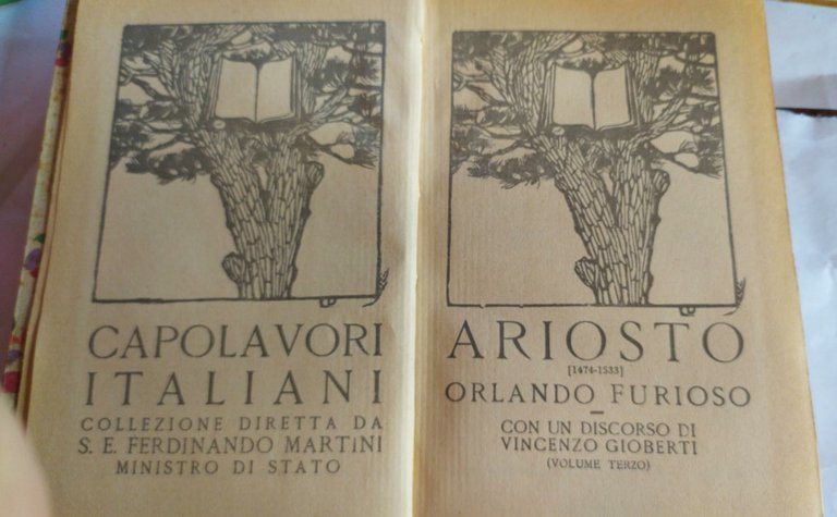 Orlando furioso. Con un discorso di Vincenzo Gioberti Volume III