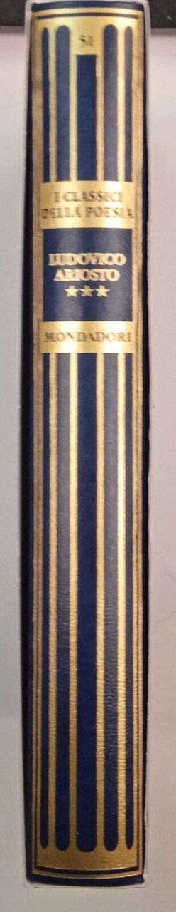 Orlando furioso e cinque canti (volume terzo)