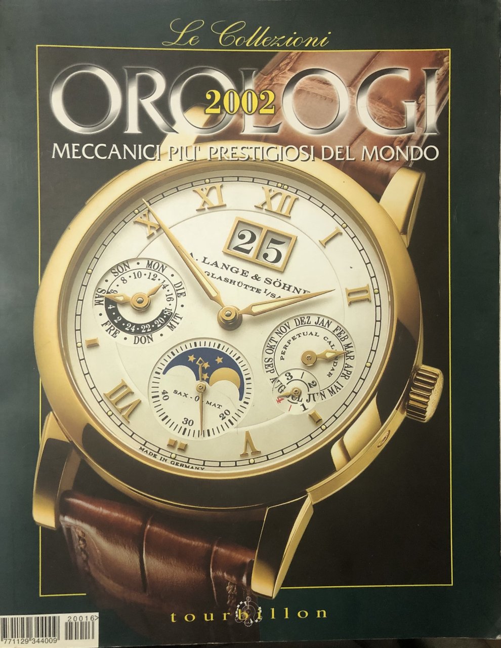Orologi 2002. Meccanici piu' prestigiosi del mondo. N.16