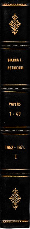 Papers 1-40. 1962 - 1974. I | Immagine Gallery 2