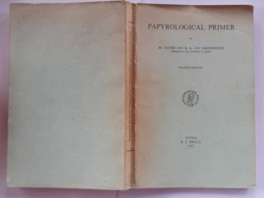 Papyrological primer
