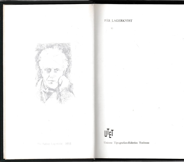 Par Lagerkvist. Premio Nobel 1951