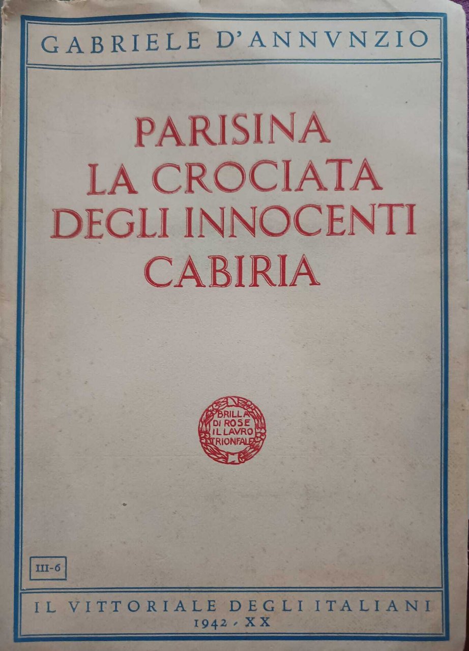 Parisina, la crociata degli innocenti, cabiria | Immagine principale
