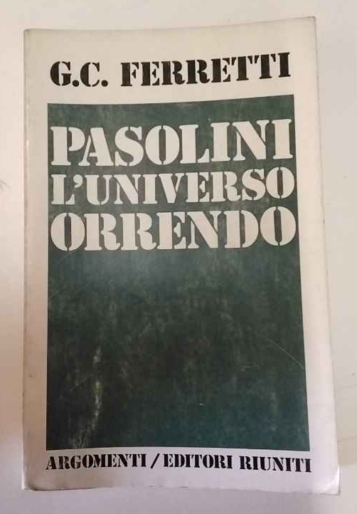 Pasolini. L'universo orrendo | Immagine principale