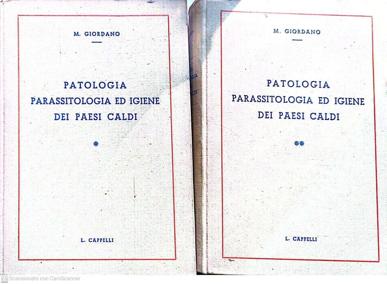 Patologia parassitologia ed igiene dei paesi caldi vol. 1-2 | Immagine principale