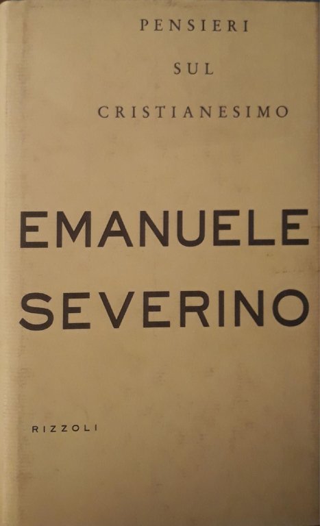 Pensieri sul cristianesimo