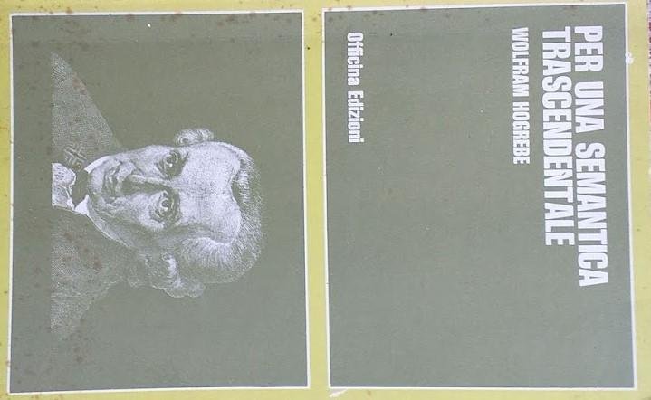 Per una semantica trascendentale