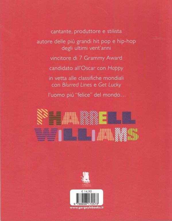 Pharrell Williams, because i'm happy