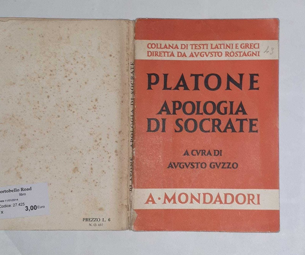 Platone Apologia di Socrate