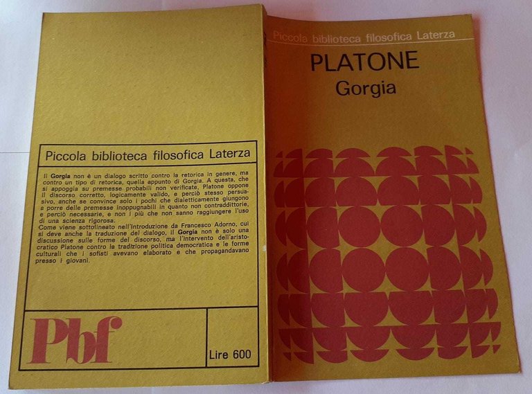 Platone. Gorgia
