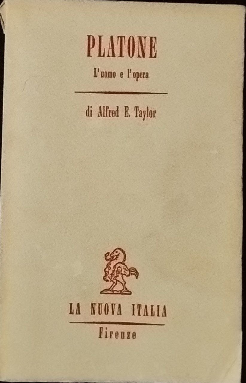 Platone. L'uomo e l'opera