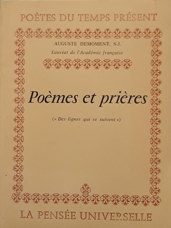 Poèmes et prières