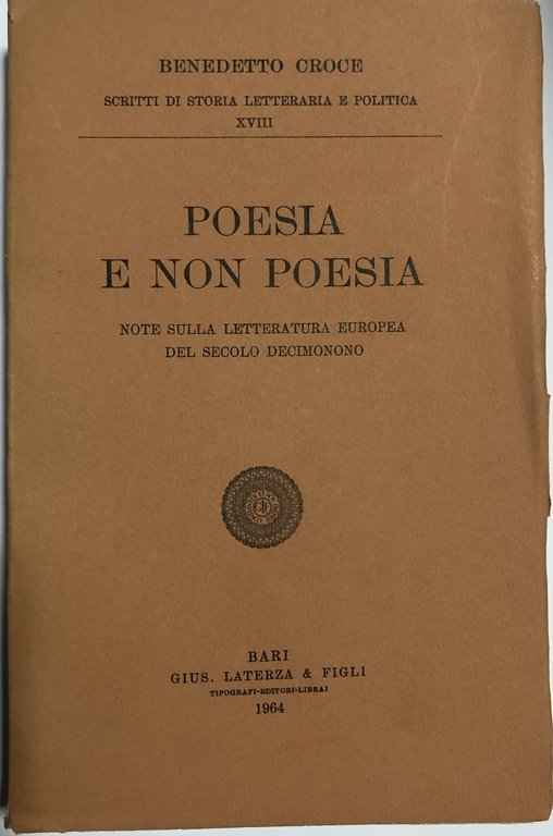 Poesia e non Poesia. Note sulla letteratura Europea del secolo … | Immagine Gallery 3