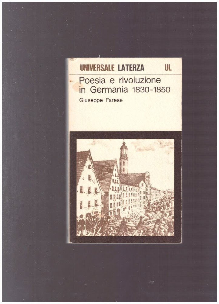 POESIA E RIVOLUZIONE IN GERMANIA 1830-1850 | Immagine principale