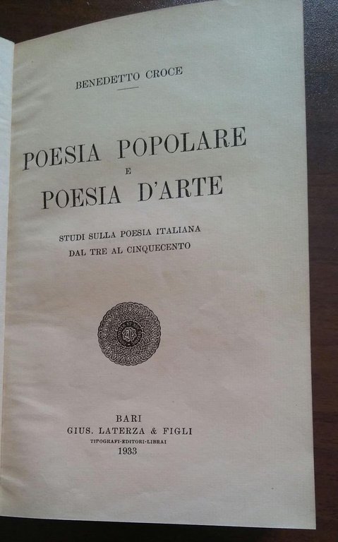 POESIA POPOLARE E POESIA D'ARTE | Immagine Gallery 3