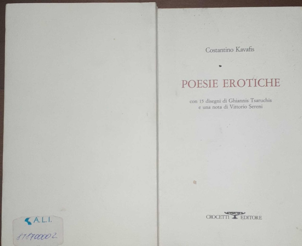Poesie erotiche