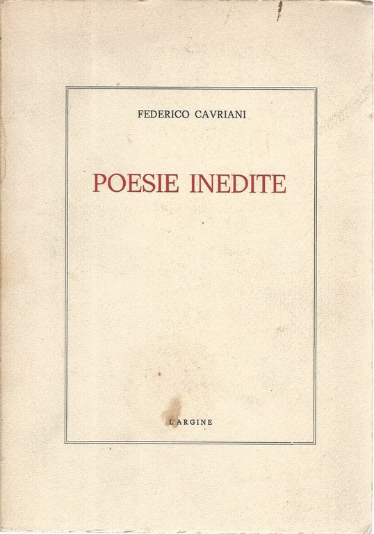 Poesie inedite | Immagine Gallery 2