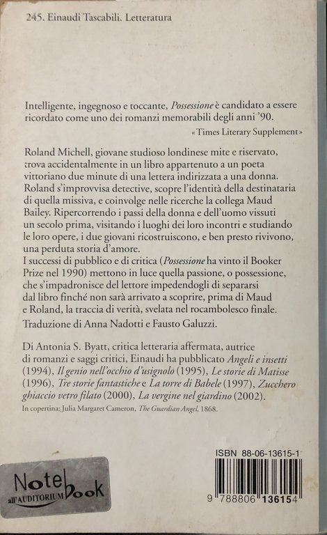Possessione. Una storia romantica