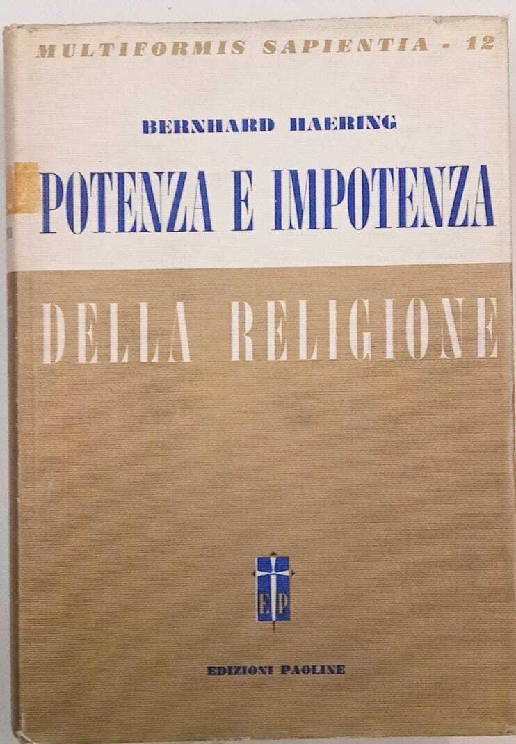 Potenza e impotenza della religione