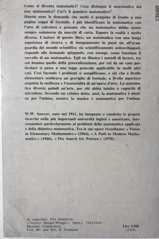 Preludio alla matematica.