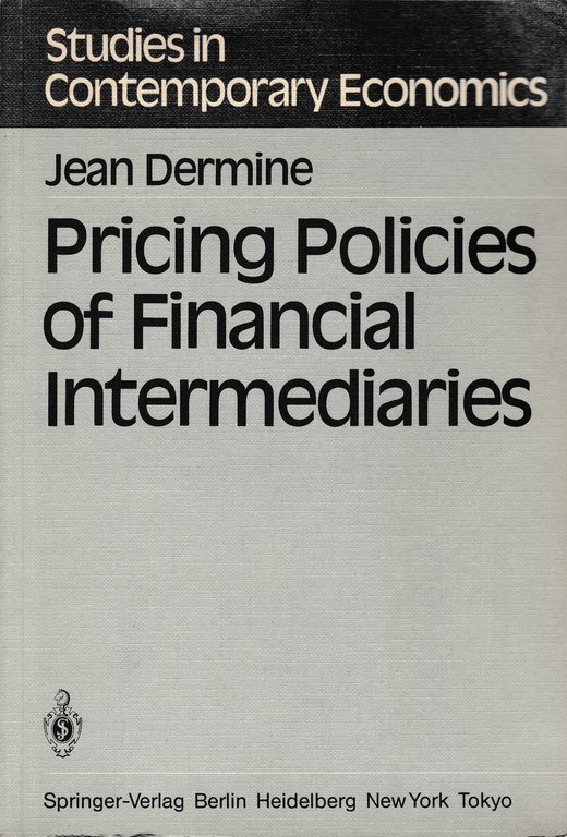 Pricing Policies of Financial Intermediaries | Immagine Gallery 2