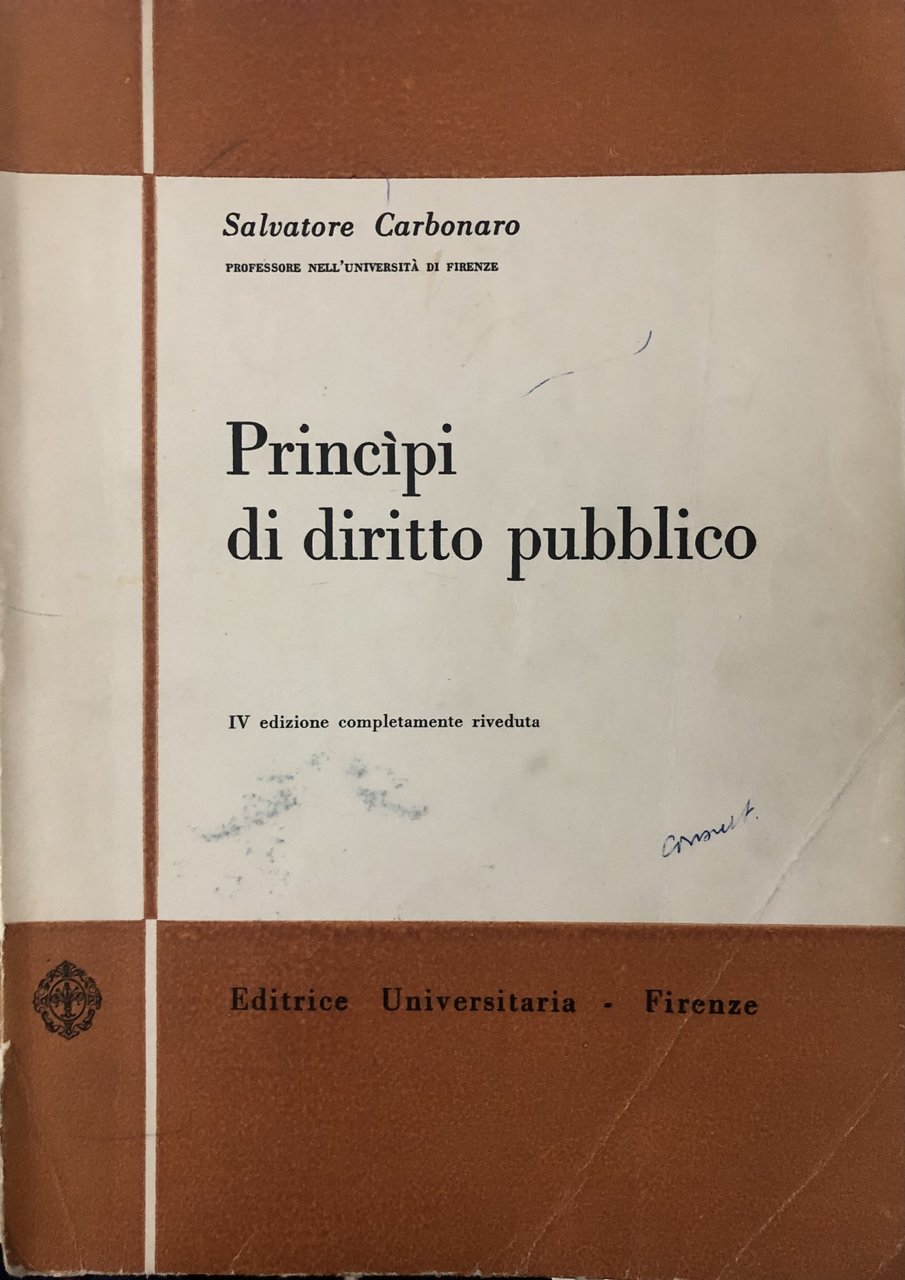 Princìpi di diritto pubblico | Immagine principale