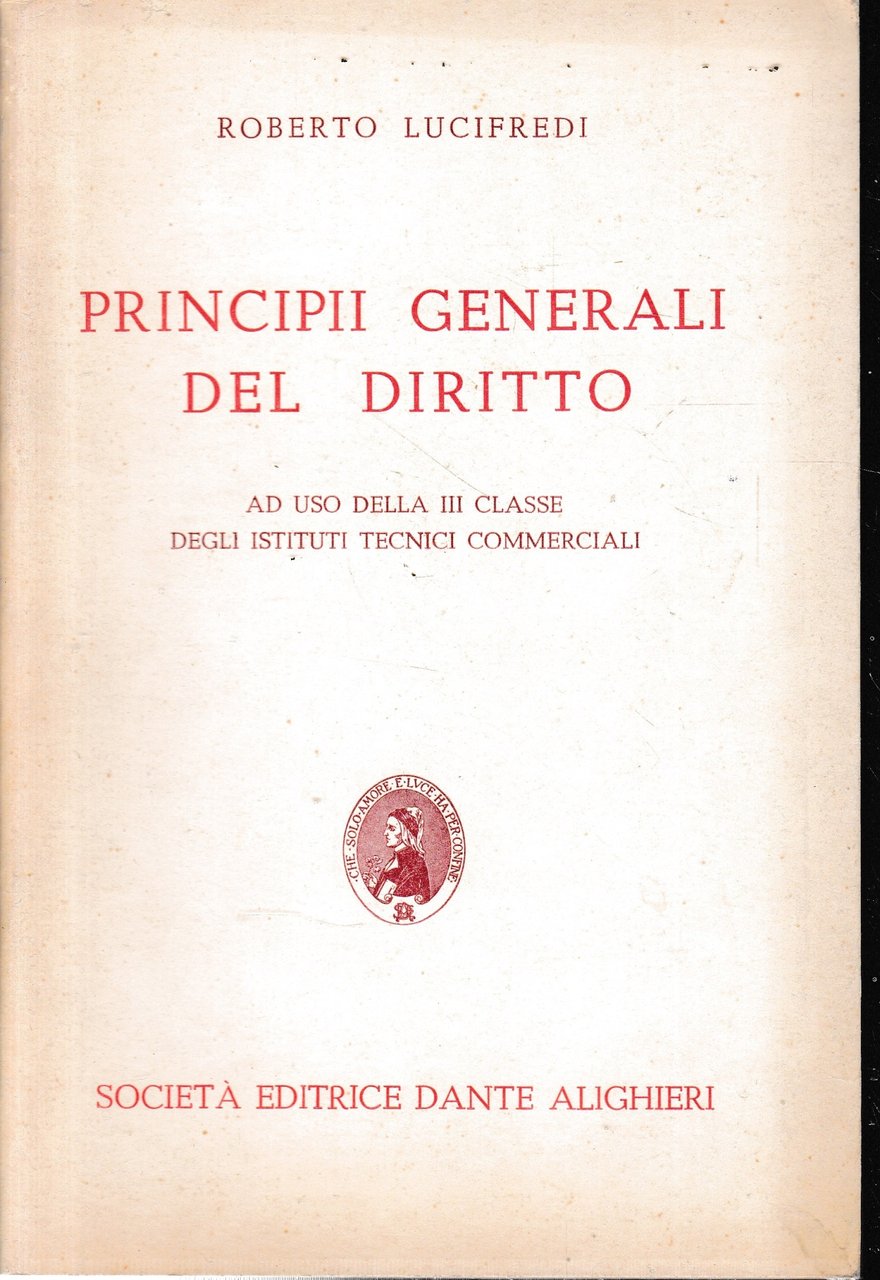 Principii generali del diritto. Ad uso della III classe degli … | Immagine principale